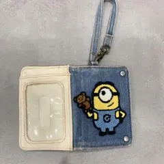 ミニオン デニムパスケース