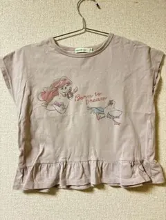 キッズ 120 アリエルTシャツ　リトルマーメイド　ディズニー　プリンセス