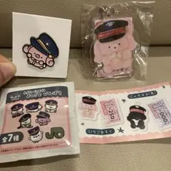 じょせまる　おしごと　ぴんばち　いちごみるくセット　キーホルダー