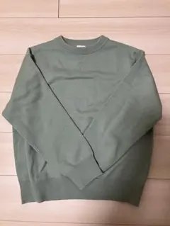 『UR TECH 200日ニット』スウェットライクプルオーバー MINT