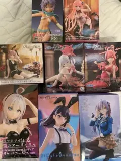 ブルアカ/宝多六花/アヤナミ/着せ恋他】プライズ10体セットまとめ売り