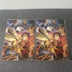 鬼滅の刃 映画特典 第4弾キービジュアル イラストボード 胡蝶しのぶ 童磨