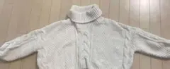 美品❤️ タートルネック　ショート丈ニット　 タートルニット　ZARA 好きな方