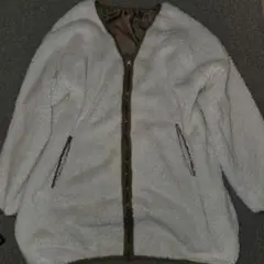 ボアフリースジャケット ホワイト