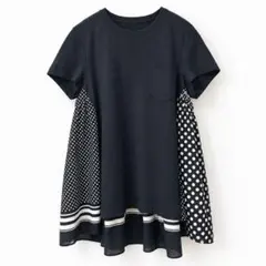 最終値下げ☆美品 sacai サカイ ドッキングTシャツ ドット - メルカリ