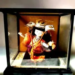 五月人形 ガラスケース入り