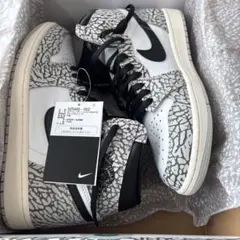 Nike Air Jordan 1 WHITE cement／Safari