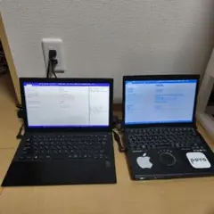 【ジャンク】WindowsPC vaio レッツノート　core i5