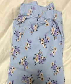 branshes 花柄 ロングパンツ とジーパン2点セット150