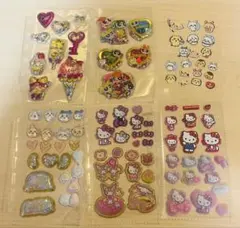 シール　6シートセット　おすそ分け　サンリオ　ちいかわ　すみっコぐらし