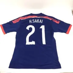 adidas H.Sakai 21 サッカーウェア M ネイビー