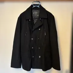 ROUSHATTE ウールピーコート 黒