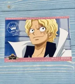 非売品　ワンピース　サボ 誕生日バースデー　スペシャルブロマイド