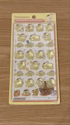ポムポムプリン ボンボンドロップシール