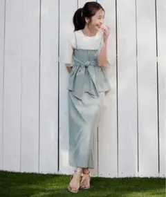 osono2WAYビスチェ付きスカート