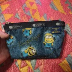 最終価格　LeSportsac　レスポートサック　ミニオン　ポーチ