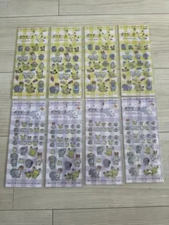 新品未開封 ポケモン　ポケピース　キラキラシール　6点