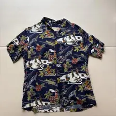 IOLANI アロハシャツ ネイビーのサムネイル
