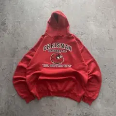 チャンピオン USA古着 カレッジ系 プリント パーカー スウェット Lサイズ