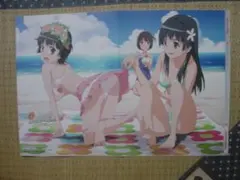 とある科学の超電磁砲(初春飾利 佐天涙子)、フォトカノ 両面ピンナップポスター