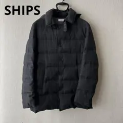 ダウンジャケット チェック柄