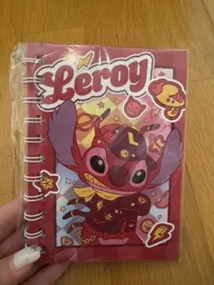 スティッチHappyくじ　H賞　シール帳　リロイ　試作品629号