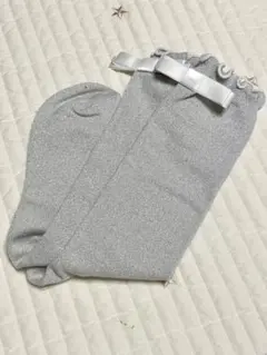 [即納]apreslescours 後ろリボンハイソックス　16-18cm