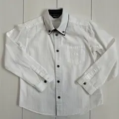 COMME CA ISM シャツ 120A ホワイト