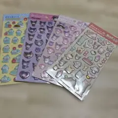 ぷくっとシール 4種セット サンリオ　マイメロディ クロミ　ハンギョドン