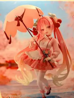 【新品未開封】桜ミク フィギュア AMP+ 桜ドレスver. 初音ミク タイトー