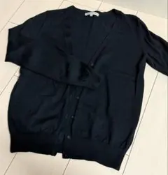 ユニクロ レディース 黒カーディガン