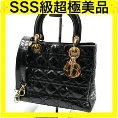 極美品✨ディオールクロコCDロゴブラック