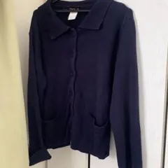 agnès b. ネイビー カーディガン サイズ3