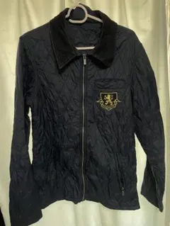 TOMMY HILFIGER ネイビーキルティングジャケット