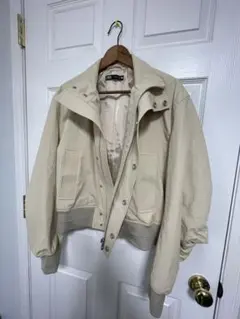 【kimさん専用】ZARA MA-1 アウター　ジャケット　クリーム色