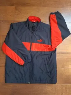 Puma ウィンドブレーカー ブラック/レッド130