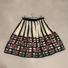ドーリーガール　アナスイ　ローズバスケットジャガードスカート　サイズ2