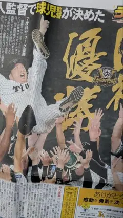 阪神タイガース 優勝記念新聞