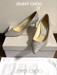 最終値下げ⭐︎裏張り済‼️極美品☆レア☆ジミーチュウRomyレースパンプス ジミー チュウ“フローラルレース”のポインテッドトゥパンプス