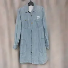 Lee デニムロングシャツ ライトブルー