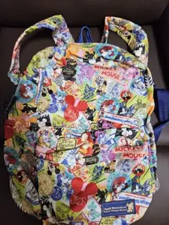 ミッキーマウス カラフルリュック 中型