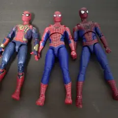 スパイダーマン フィギュア 3体セット