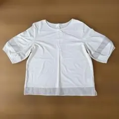 エニィスィス anysis 半袖トップス カットソー　オフホワイト サイズ2 M