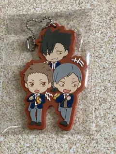 ハイキュー‼︎　音駒高校　ラバーマスコット　黒尾鉄朗　夜久衛輔　灰羽リエーフ