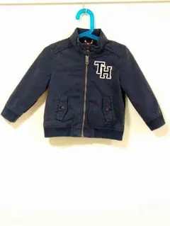 美品　トミーヒルフィガー　男の子　ブルゾン　ネイビー　92cm　ヴィンテージ加工