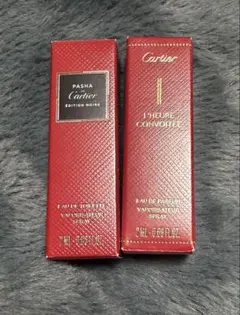 カルティエCartier 香水サンプルセット 2種 各2ml