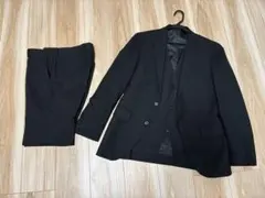 AOKIメンズ スーツ 3点セット黒Ｍのサムネイル