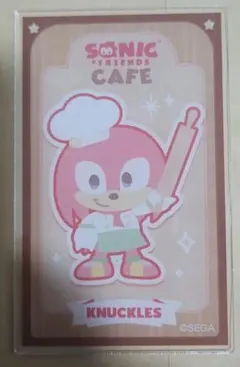 SONIC FRIENDS CAFE トレーディングクリアカード ナックルズ