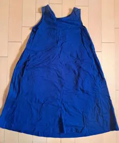 UNIQLO ネイビー ノースリーブワンピース 120