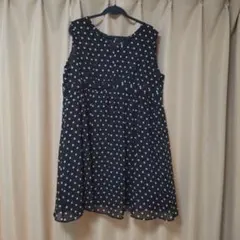 4L　ネイビー　ワンピ